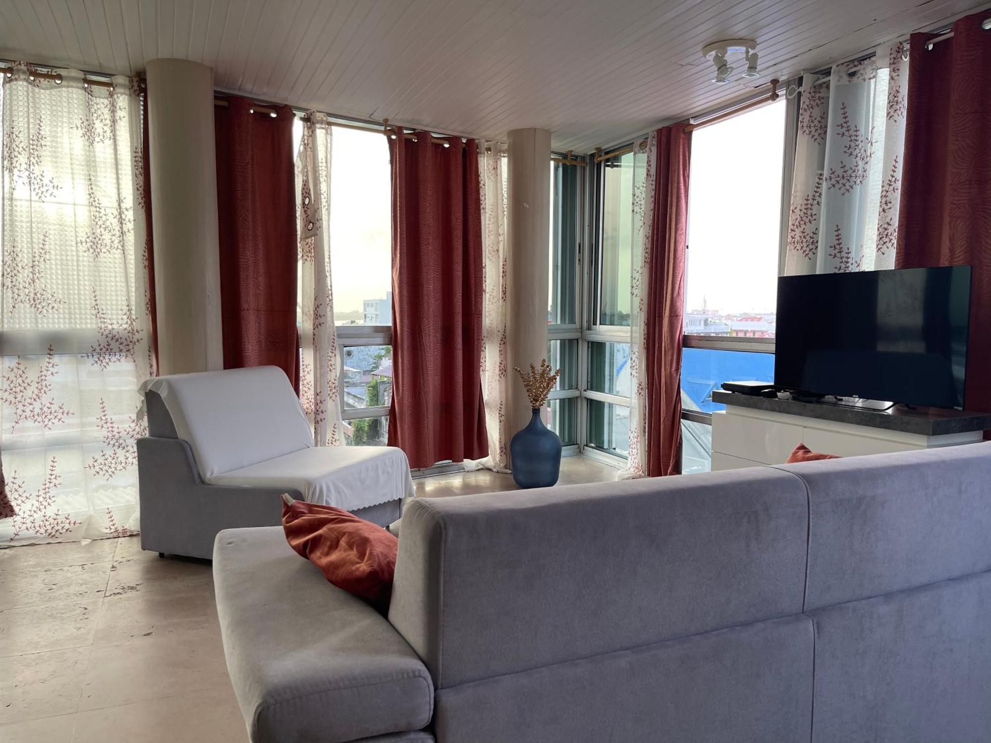 Apartament Penthouse Seaside 10 Min Port, Croisiere Et Aeroport Pointe-à-Pitre Zewnętrze zdjęcie