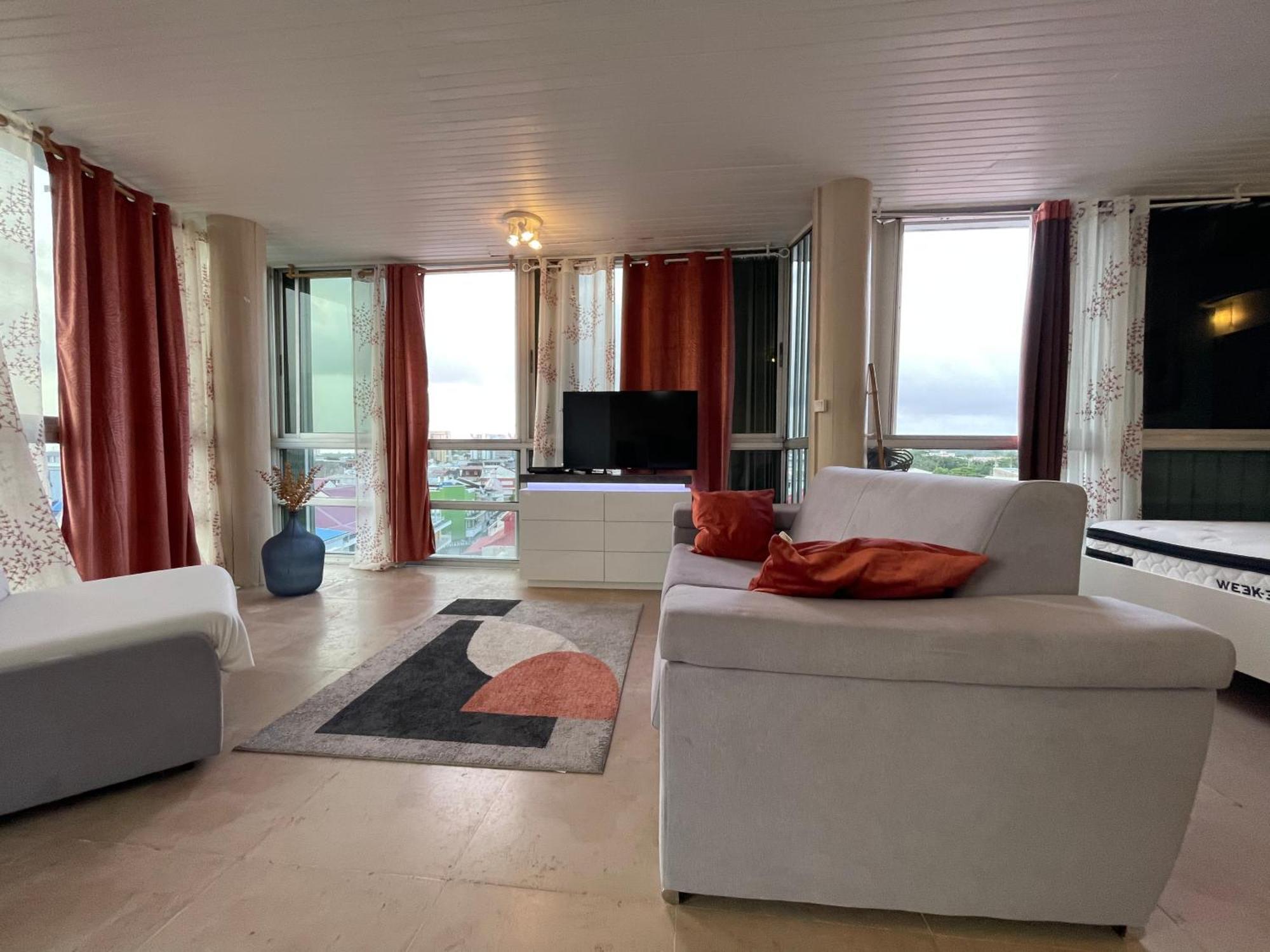 Apartament Penthouse Seaside 10 Min Port, Croisiere Et Aeroport Pointe-à-Pitre Zewnętrze zdjęcie