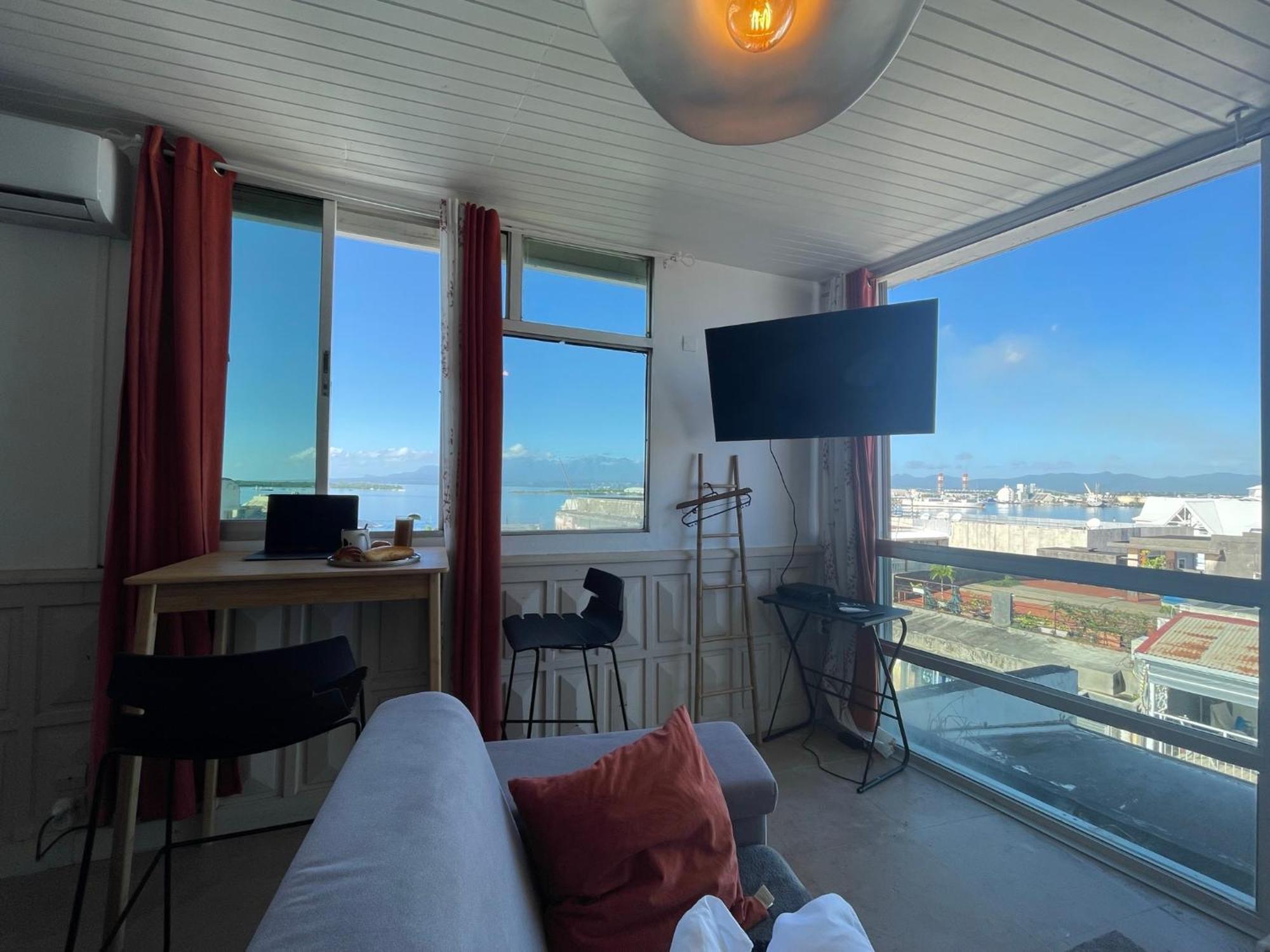 Apartament Penthouse Seaside 10 Min Port, Croisiere Et Aeroport Pointe-à-Pitre Zewnętrze zdjęcie