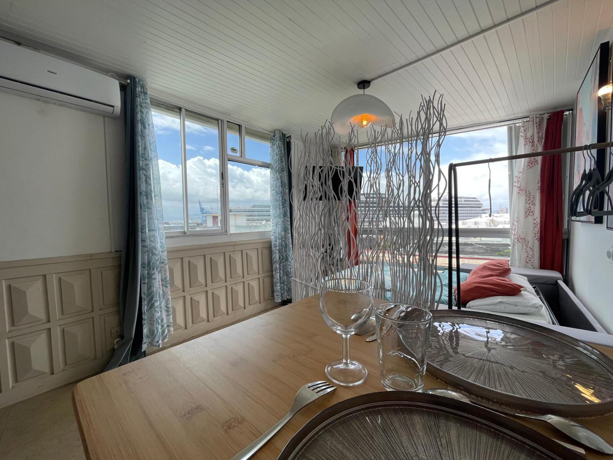 Apartament Penthouse Seaside 10 Min Port, Croisiere Et Aeroport Pointe-à-Pitre Zewnętrze zdjęcie